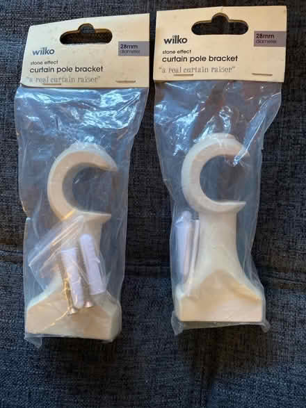 Photo of free Curtain Pole Brackets (CT11) #1