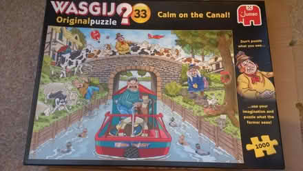 Photo of free wasgij? [33] calm on the canal puzzle (Highbridge TA9) #1
