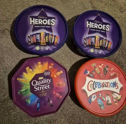 Photo of free Four Empty Chocolate Boxes (Handforth SK9) #1