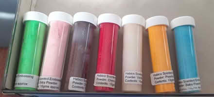 Photo of free Scented embossing powder (Beulah Hill CR7) #2