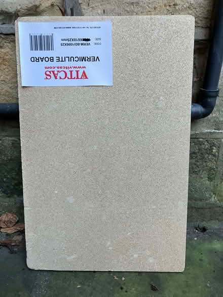 Photo of free Vitcas Vermiculite fireproof board (Headingley LS6) #1