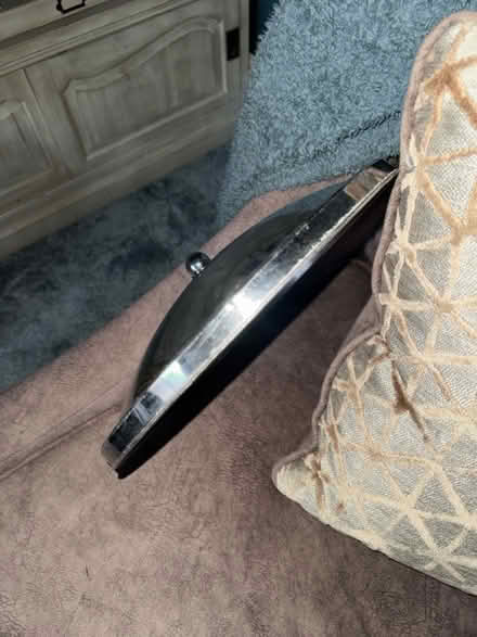 Photo of free Laundry Bin- Metal, silver (Woodside SE25) #3