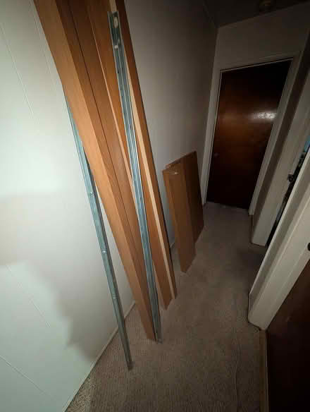 Photo of free Twin Wooden Bed + 2 Mattress (North Eastern Torrance) #3