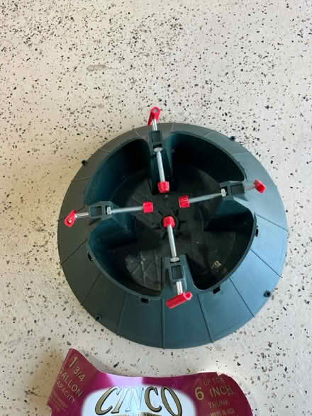Photo of free Christmas tree stand (Cranbury) #3