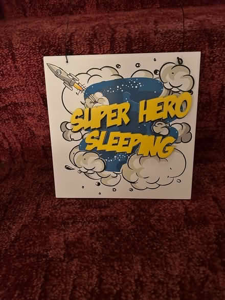 Photo of free Super hero sign (Writtle CM1) #1