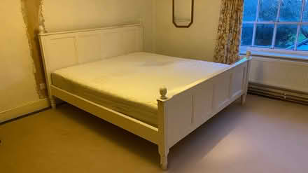 Photo of free King size wooden bed (DE72) #2