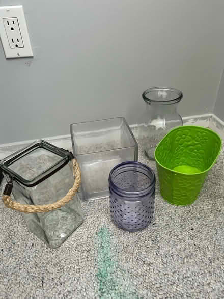 Photo of free Assorted vases & display containers (Pineview) #1