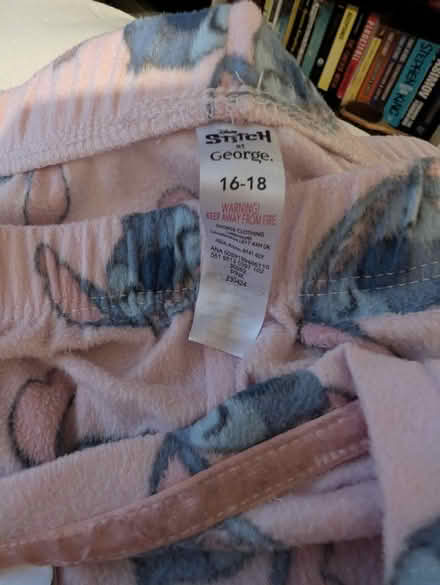 Photo of free Stitch 16-18 fleeces jamas (Wallsend, NE28) #2