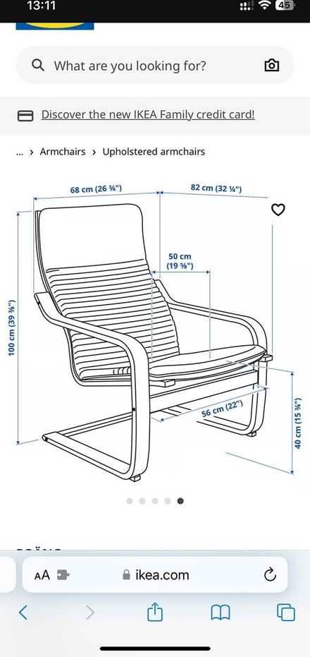 Photo of free IKEA Poang chair (Sulhamstead RG7) #3