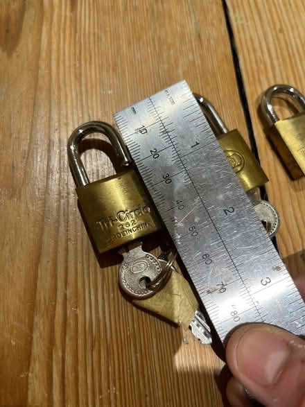 Photo of free 5 small padlocks with keys (Shoreham-by-Sea BN43) #2