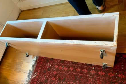 Photo of free Tv strand/ coffee table on casters (Maidenhead riverside SL6 8QN) #2