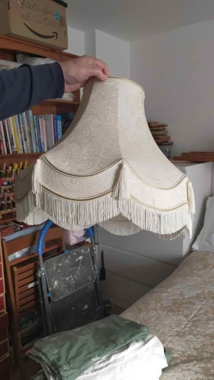 Photo of free Cream lamp shade (Wickford SS12) #2