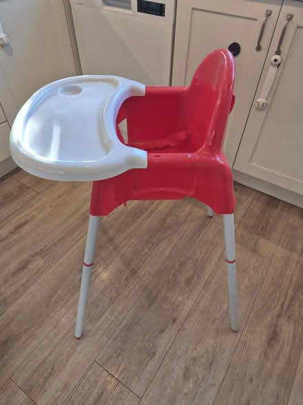 Photo of free Red high chair (South Gloucestershire BS16) #2