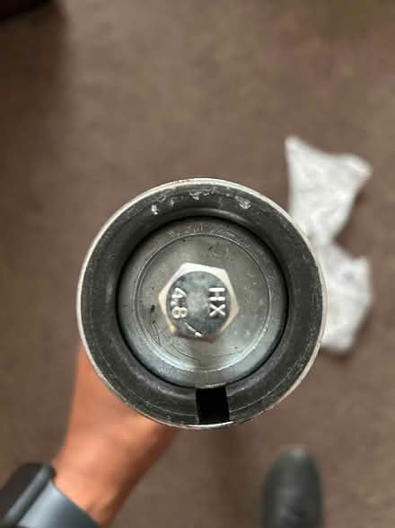 Photo of free Two chrome breakfast bar legs (Burnage, M19) #2