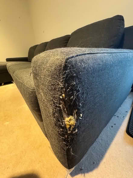 Photo of free 3 Seater sofa bed with chase (Kingston Foreshore) #3