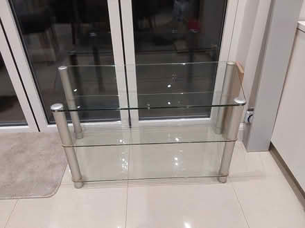 Photo of free Glass TV unit (Mottingham SE9) #1