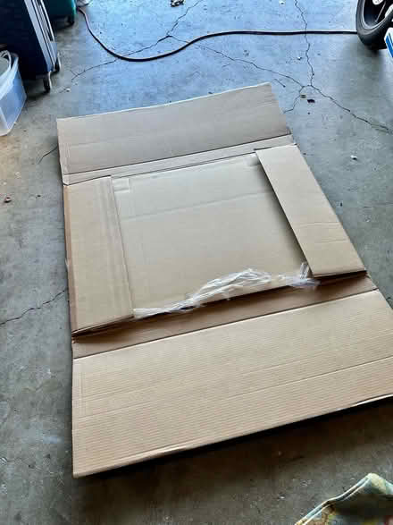 Photo of free Large cardboard piece (Lawrence and Pruneridge) #1