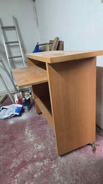 Photo of free Wooden TV unit and PC table (HA0) #2