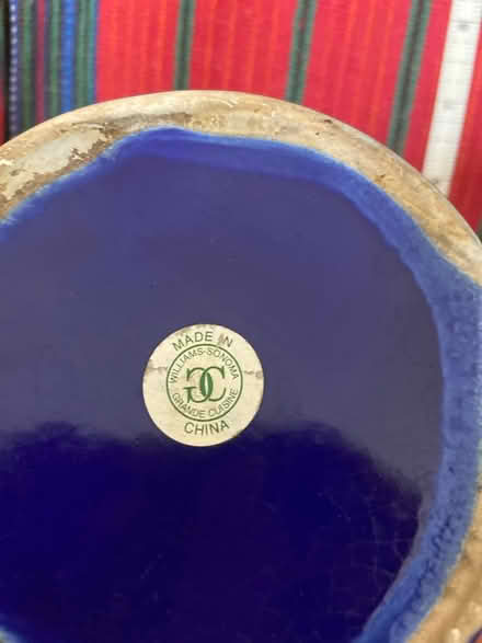 Photo of free kitchen crock, and jar w/lid (takoma Park, MD) #2