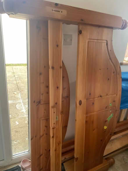 Photo of free Double sturdy bed (Bedwell SG1) #1