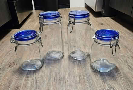Photo of free Glass food storage jars (S. Mary Ave, Sunnyvale) #1
