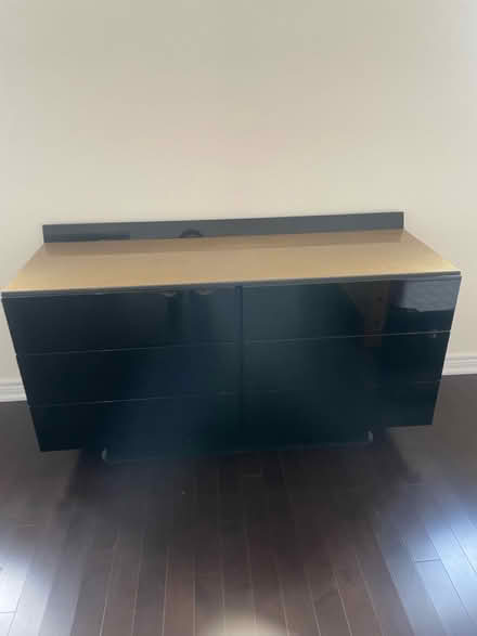 Photo of free Black/green top lacquer dresser (Kennedy/16th in Markham) #1