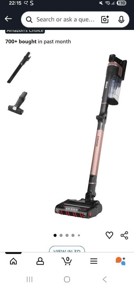 Photo of Cordless stick hoover (Worcester WR2) #1