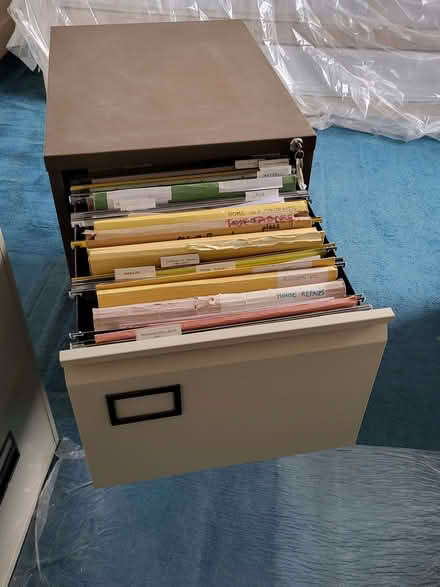 Photo of free Two drawer filing cabinet (South Heath HP16) #2