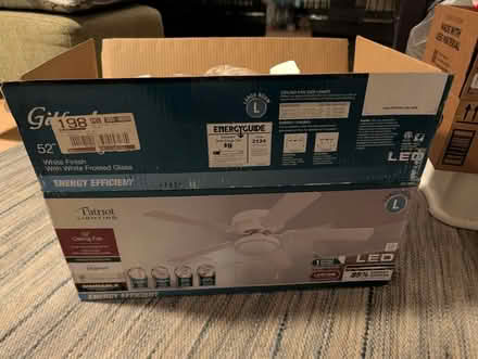 Photo of free New ceiling fan (Brookfield) #1