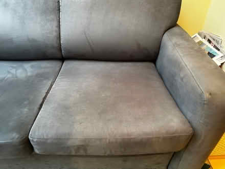 Photo of free Grey (blue/grey?) sofa bed (Goldenacre EH5) #4