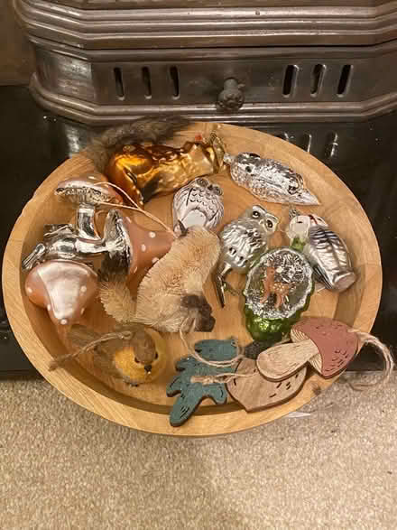 Photo of free Assorted Woodland Christmas ornaments (Peachcroft OX14) #2