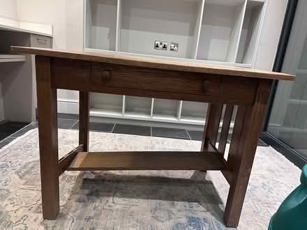 Photo of free Wooden library table (South Wimbledon SW20) #1