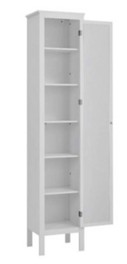 Photo of free Tall, mirrored door, cabinet (Middleyard GL5) #3