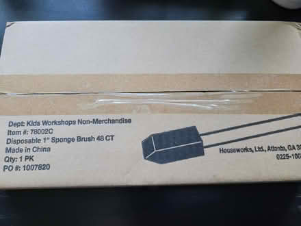 Photo of free NEW Sponge Paint Brushes (Los Altos Hills, CA) #1