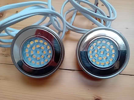 Photo of free Two chrome LED under-cabinet lights (Clewer New Town SL4) #2