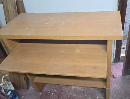 Photo of free Wooden TV unit and PC table (HA0) #4