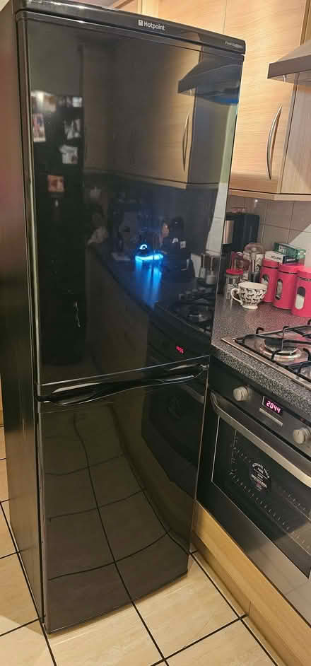 Photo of free Black 50/50 Fridge Freezer (Red Lodge IP28) #1