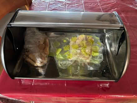 Photo of free Stainless steel bread bin (New Marston OX3) #1