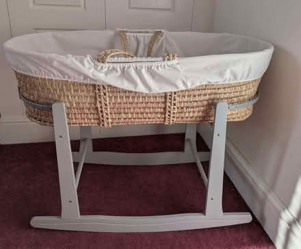 Photo of free Moses basket, stand and sheets (Bishopston BS7) #1