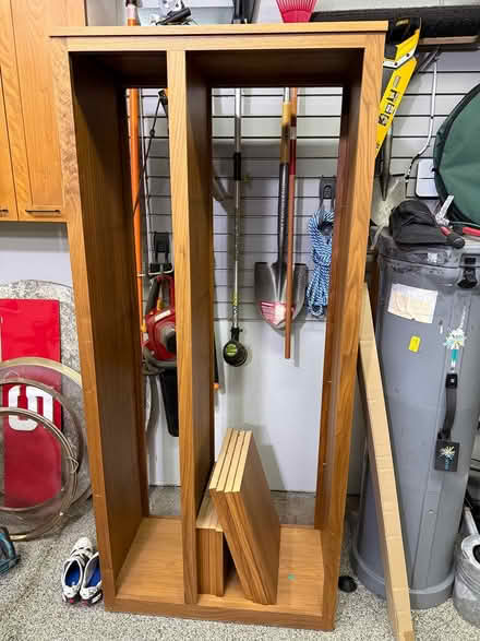 Photo of free Tall shelving unit (Montclair) #1
