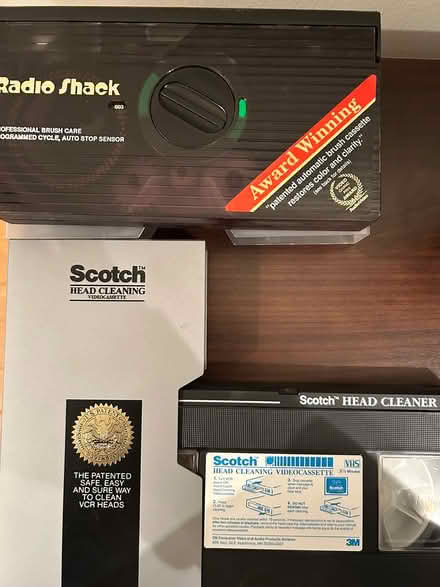 Photo of free 2 VHS Brush & Head Cleaning (San Carlos-El Camino near Hull) #1