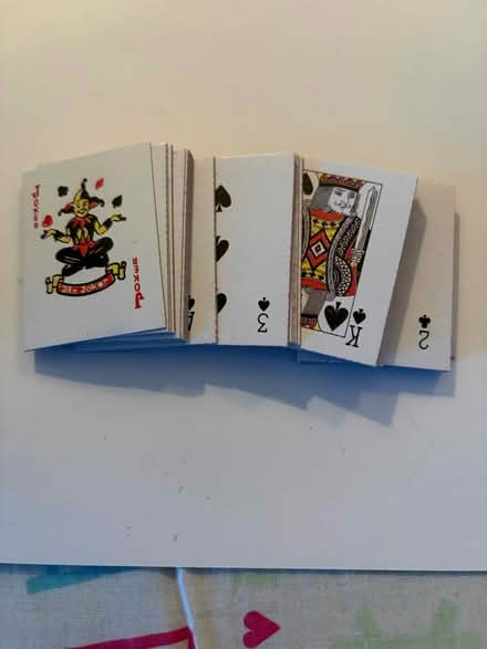 Photo of free New small playing cards (Westbury Wilts BA13) #2