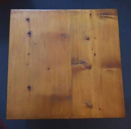 Photo of free Coffee table, square, rustic pine (Central Crouch End N8) #3