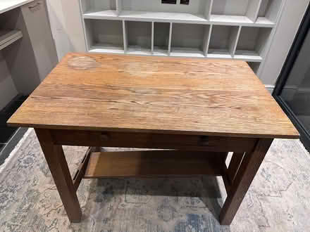 Photo of free Wooden library table (South Wimbledon SW20) #2