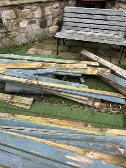 Photo of free Large amount- pressure treated wood (Near Cameron Toll EH16) #2