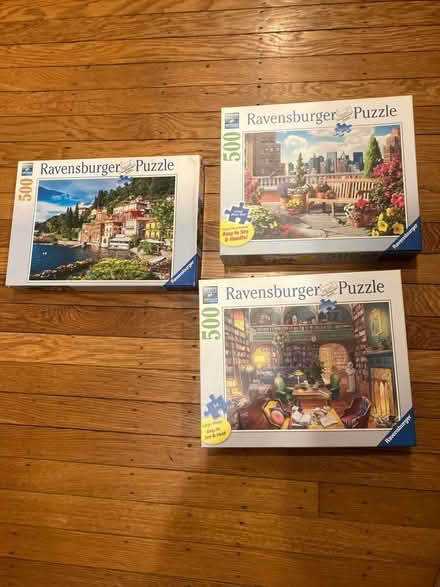 Photo of free Three Ravensburger Puzzles (Havertown) #1
