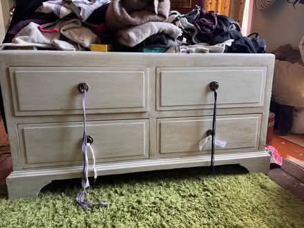 Photo of free Vintage solid wood chest of draws (NW10) #1