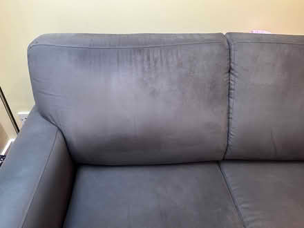 Photo of free Grey (blue/grey?) sofa bed (Goldenacre EH5) #2
