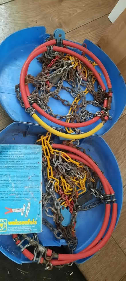 Photo of free Snow chains. Small (Walsall Delves WS5) #1
