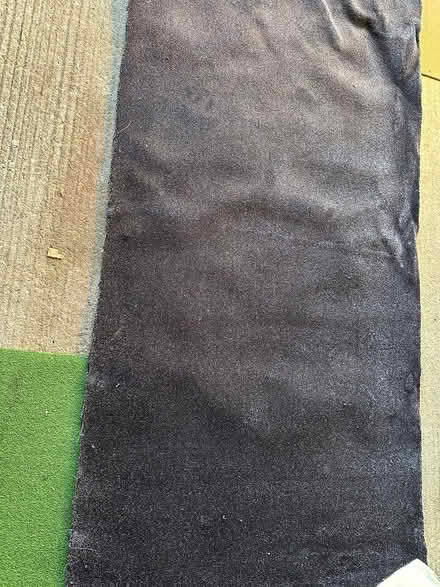 Photo of free Carpet remnant navy blue (Canvey ss8) #1